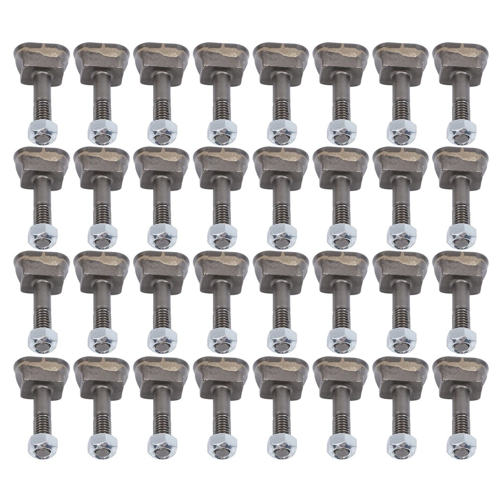 32 × Replacement Stump Grinder Teeth Compatible For Vermeer Yellow Jacket