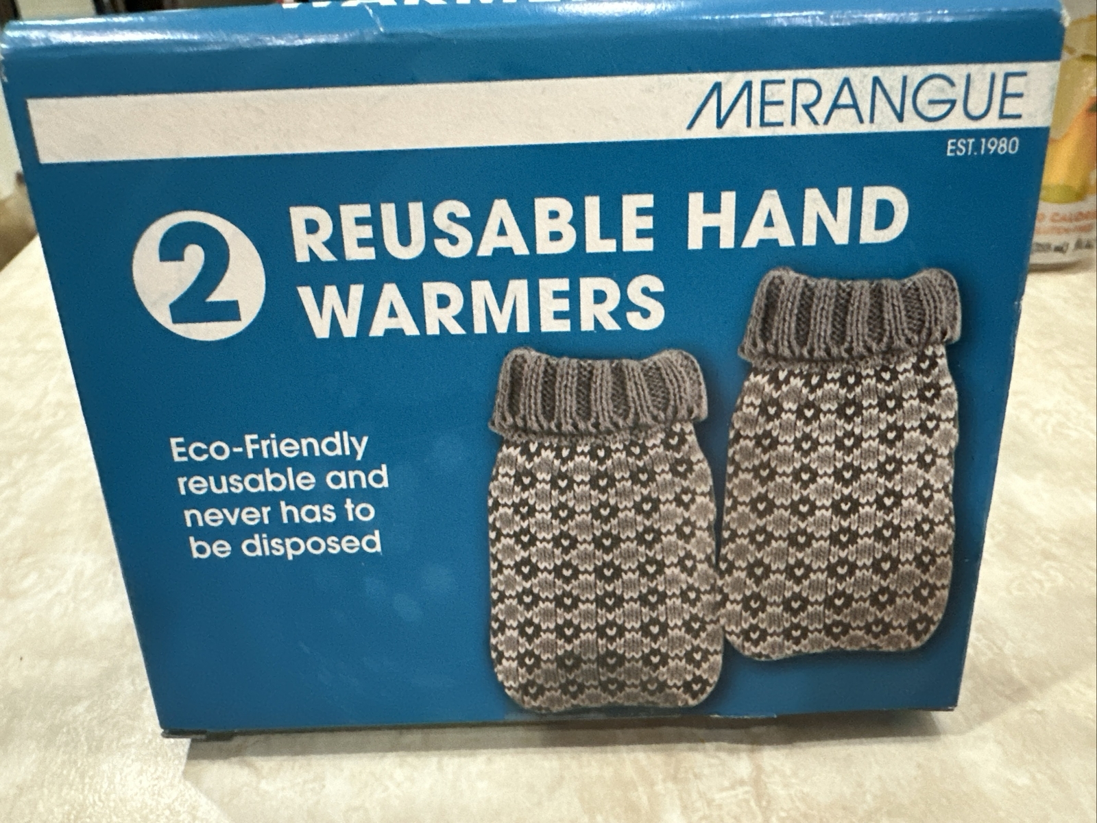 Reusable Hand Warmers. 2-pack Unopened.