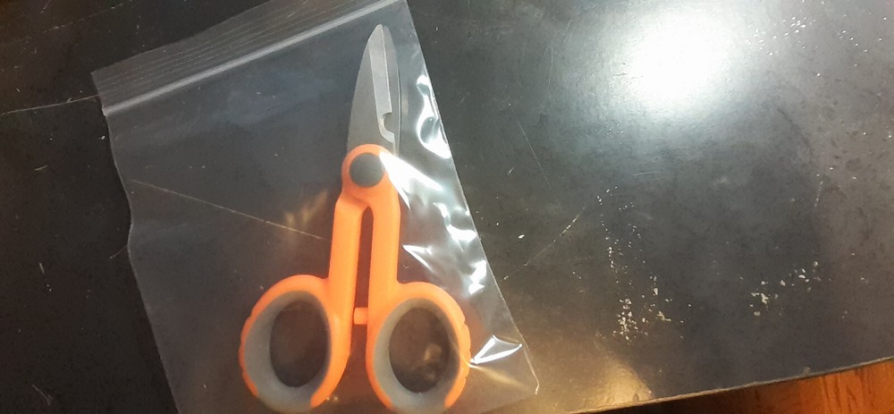 Fiber Optic Shears Scissors- Cut Electrical Wire, Coax, Fiber Optic Cable