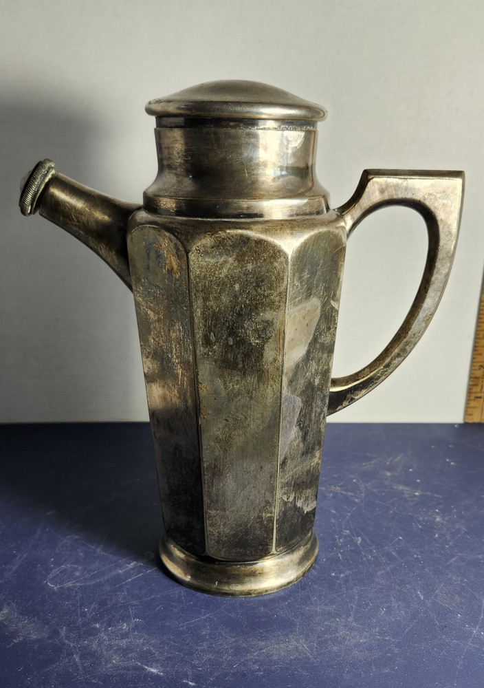 Toledo Silver Plated Art Deco Pitcher