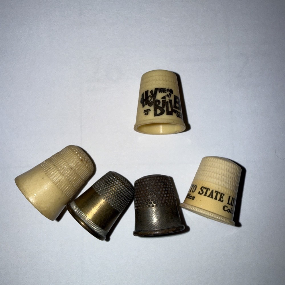 Vintage Thimbles Mixed Lot