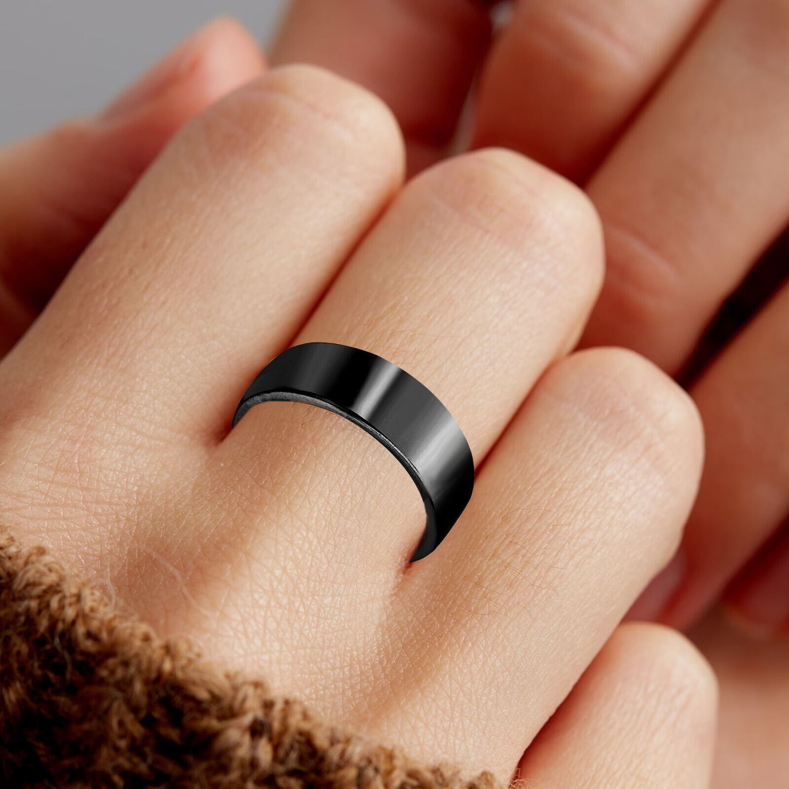 1PC Unisex Ring Magnetic Healing Therapy Open Ring Weight Loss Pain Relief