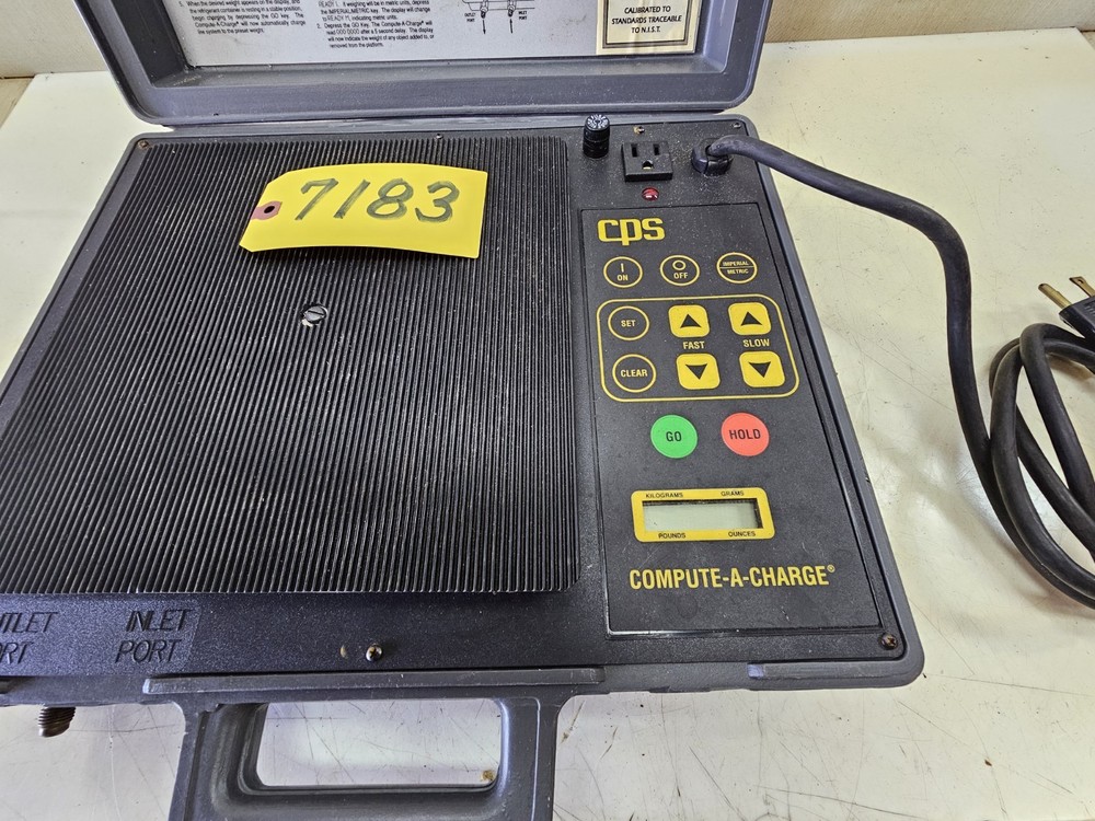 CPS CC700 Compute-A-Charge Scale 110lbs. Capacity With Case