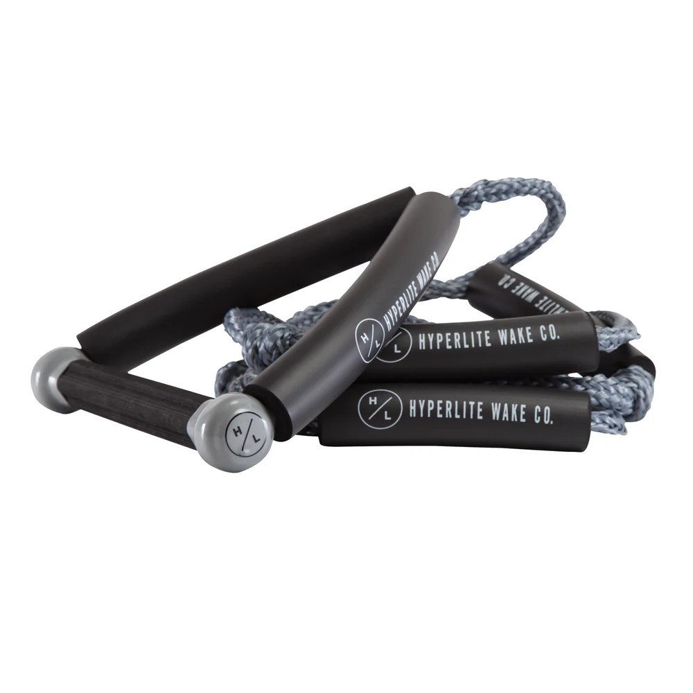 Hyperlite 25' Surf Rope w/ Handle - 2026 - Grey
