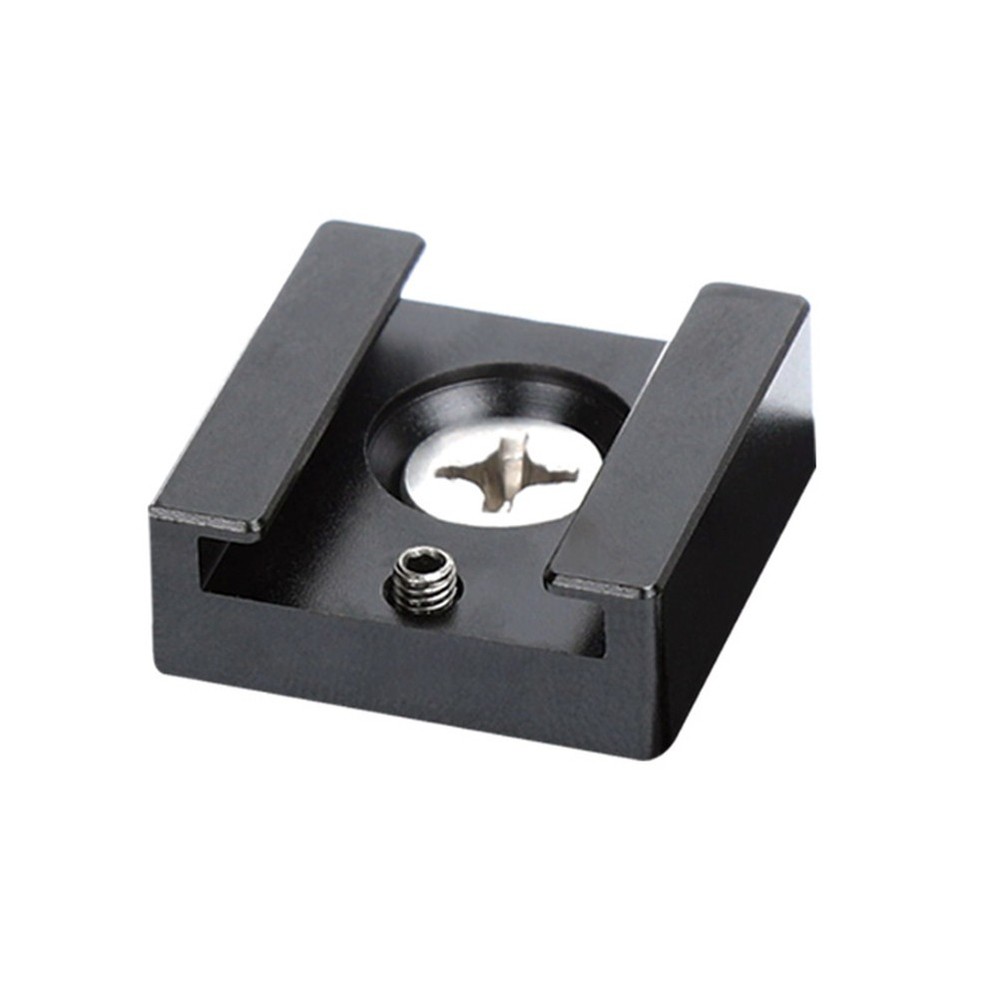 2 Pcs Camera Mount Adapter Flash Bracket Aluminum Alloy Cold Shoe