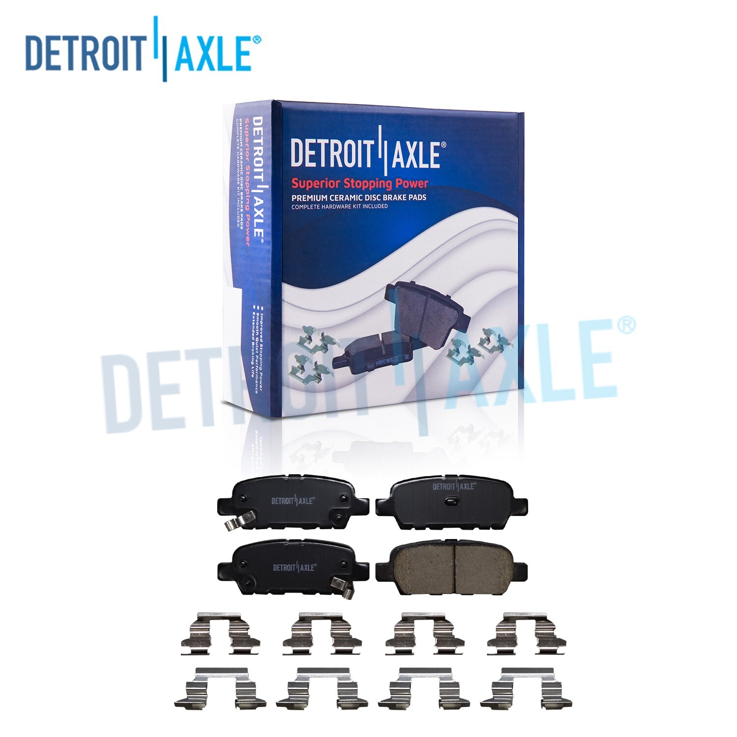 Rear Ceramic Brake Pads for Nissan Altima Rogue Maxima Murano Sentra G35 G37 Q50