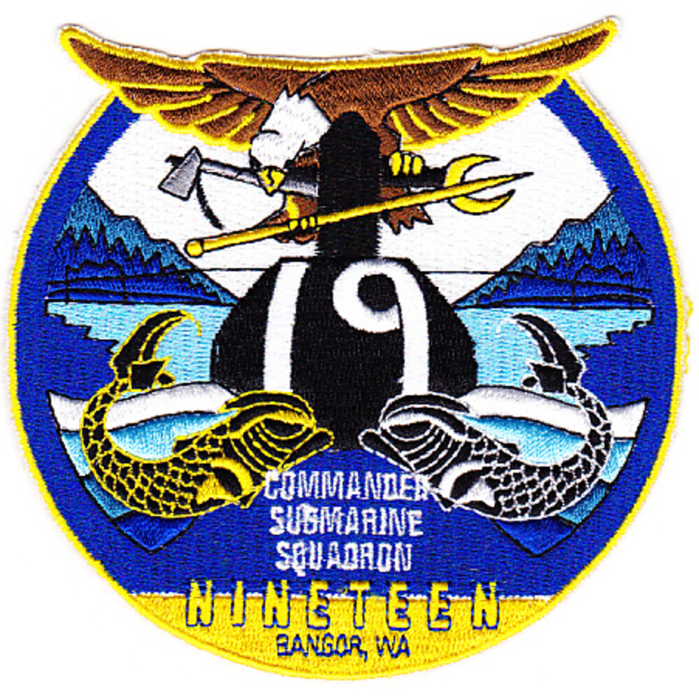 19th Commander Submarine Squadron Patch