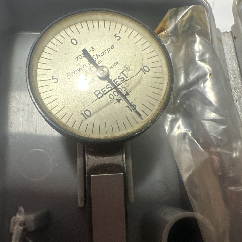 Brown & Sharp 7030-3 BesTest Dial Test Indi. , .030" Range, .0005" Resolution