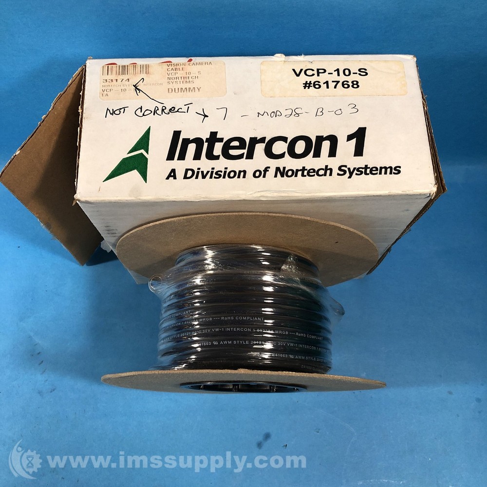 Intercon Inc VCP-10-S Camera Cable FNOB