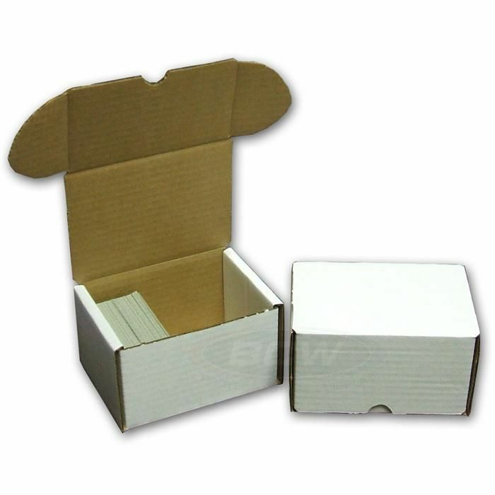 5 BCW 330 Count Card Storage Boxes