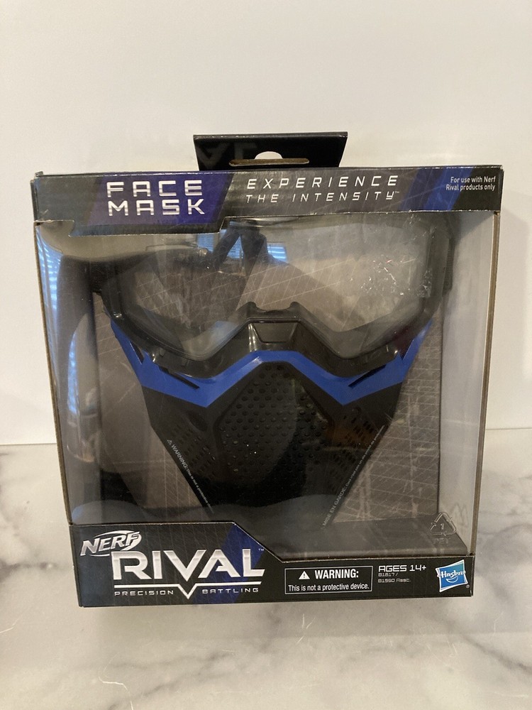 Néw sealed nerf rival face mask