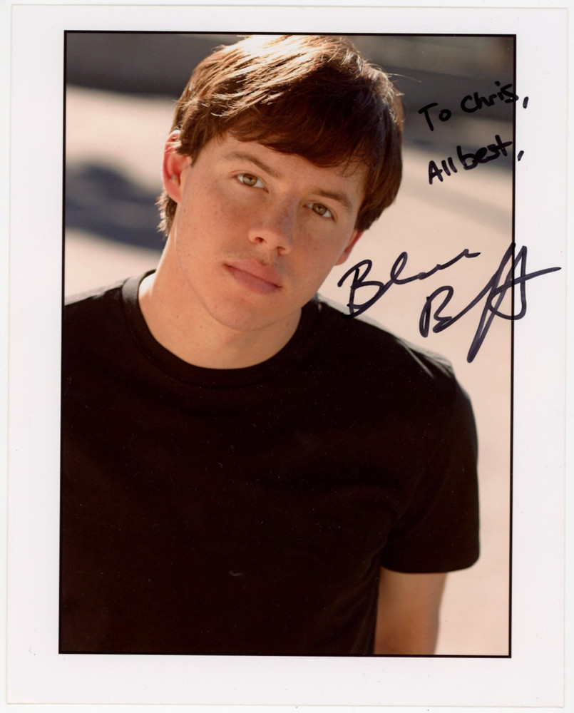 Blake Bashoff - Signed Photograph