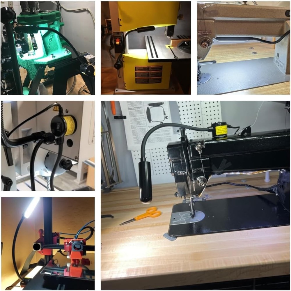 30 LED Sewing Machine Light with Super Strong Magnetic Base Fully Flexible