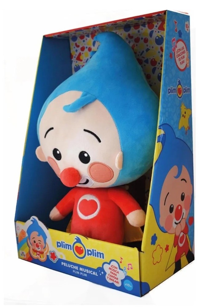 Stuffed Plim Plim Interactive with Sound