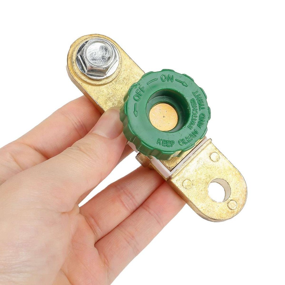 1-5Pc Side Post Battery Disconnect Switch Battery Link Terminal Kill Shut Switch