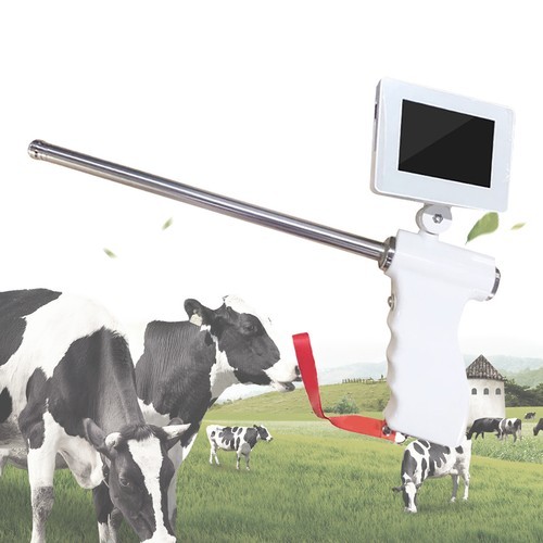 Insemination Kits For Cows Cattle Visual Insemination Gun Adjustable Screen