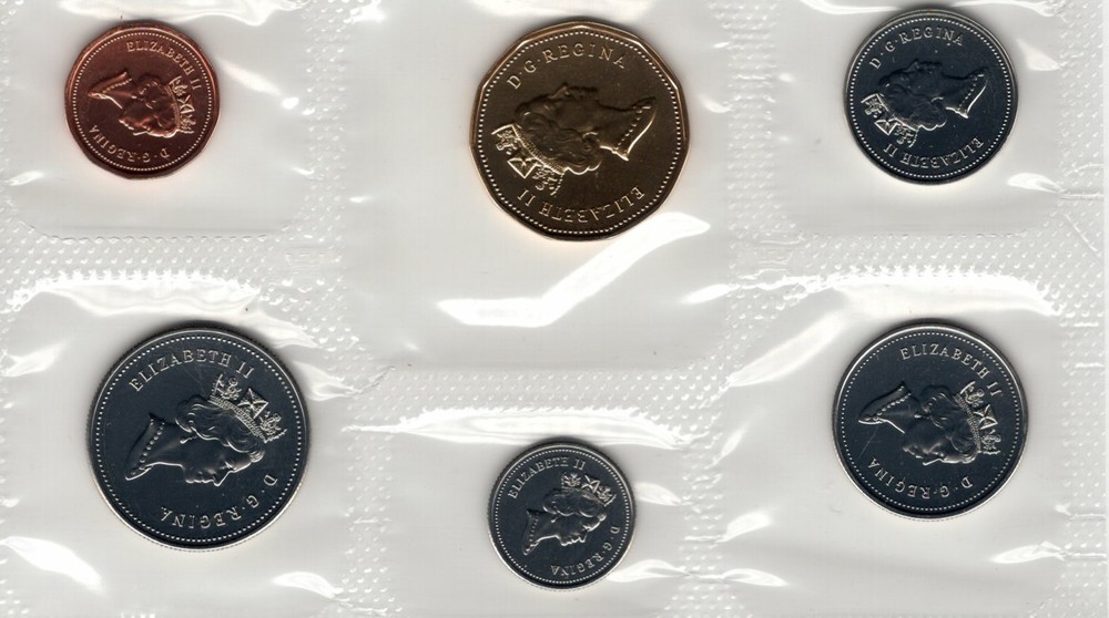 Canada 1993 Proof Like Coin Set PL COA Envelope