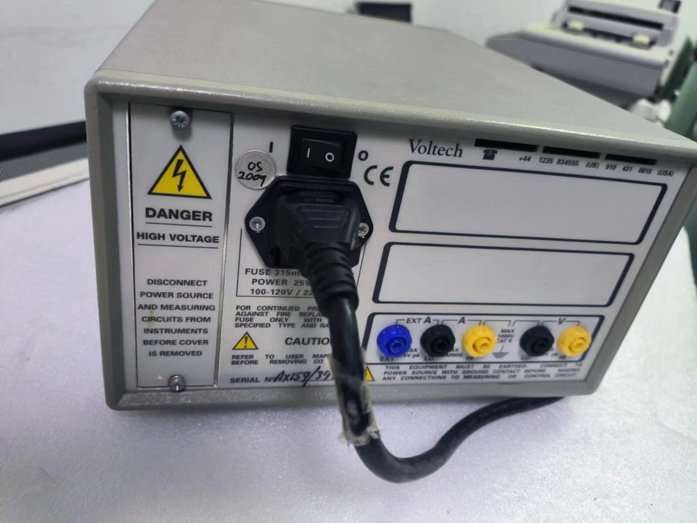 1PCS Voltech PM100 Single Phase Power Analyzer used#