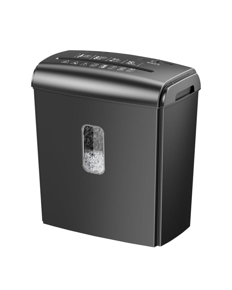 8-Sheet Micro-Cut Paper Shredder, P4 High Security, 4 Gallon Bin, 2... Fast Ship