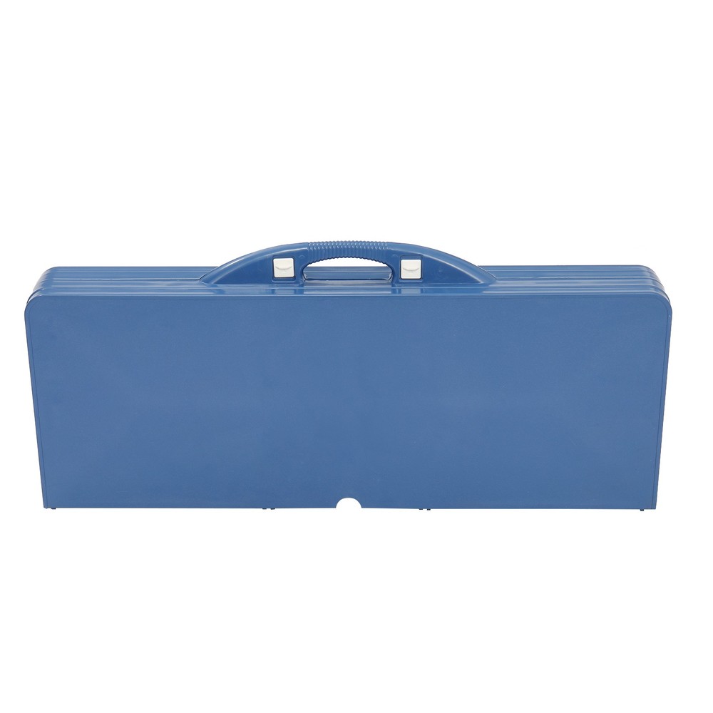 】Siamese Folding Tables and Chairs-Plastic PS Thickening