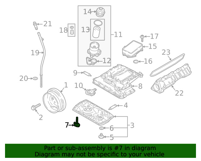 Genuine Audi Level Sensor 06M-907-637-A
