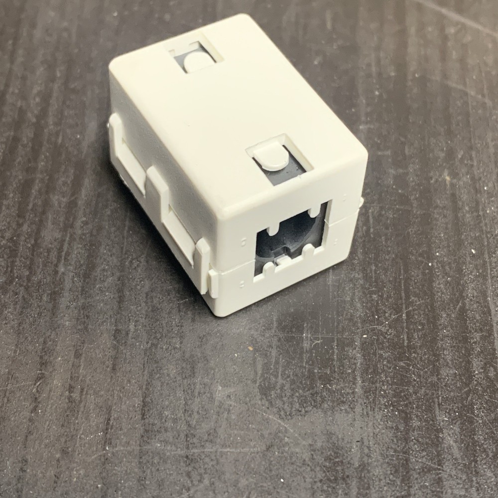 Split Ferrite Core EMI Interference Filter Round Cable Clamp