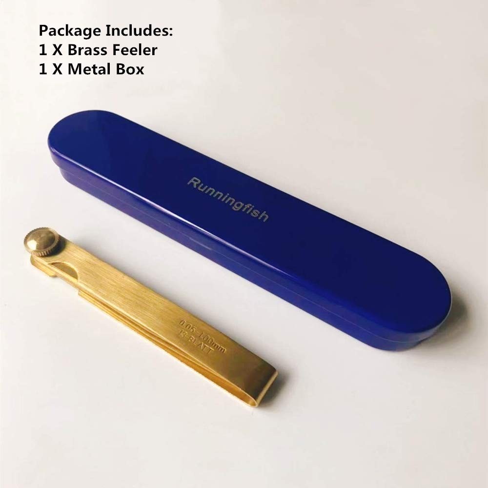 Brass Feeler Thickness Measurement