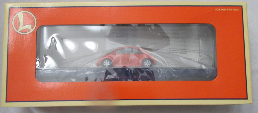 FLATCAR WITH VOLKSWAGON BUG 6-19444 EXCELLENT CONDITION