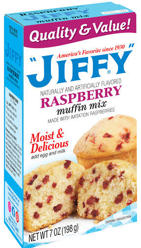 Jiffy Raspberry Muffin Mix 3 Pack