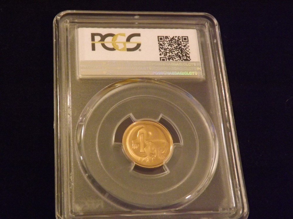1982 1 C Australia PCGS PR 70