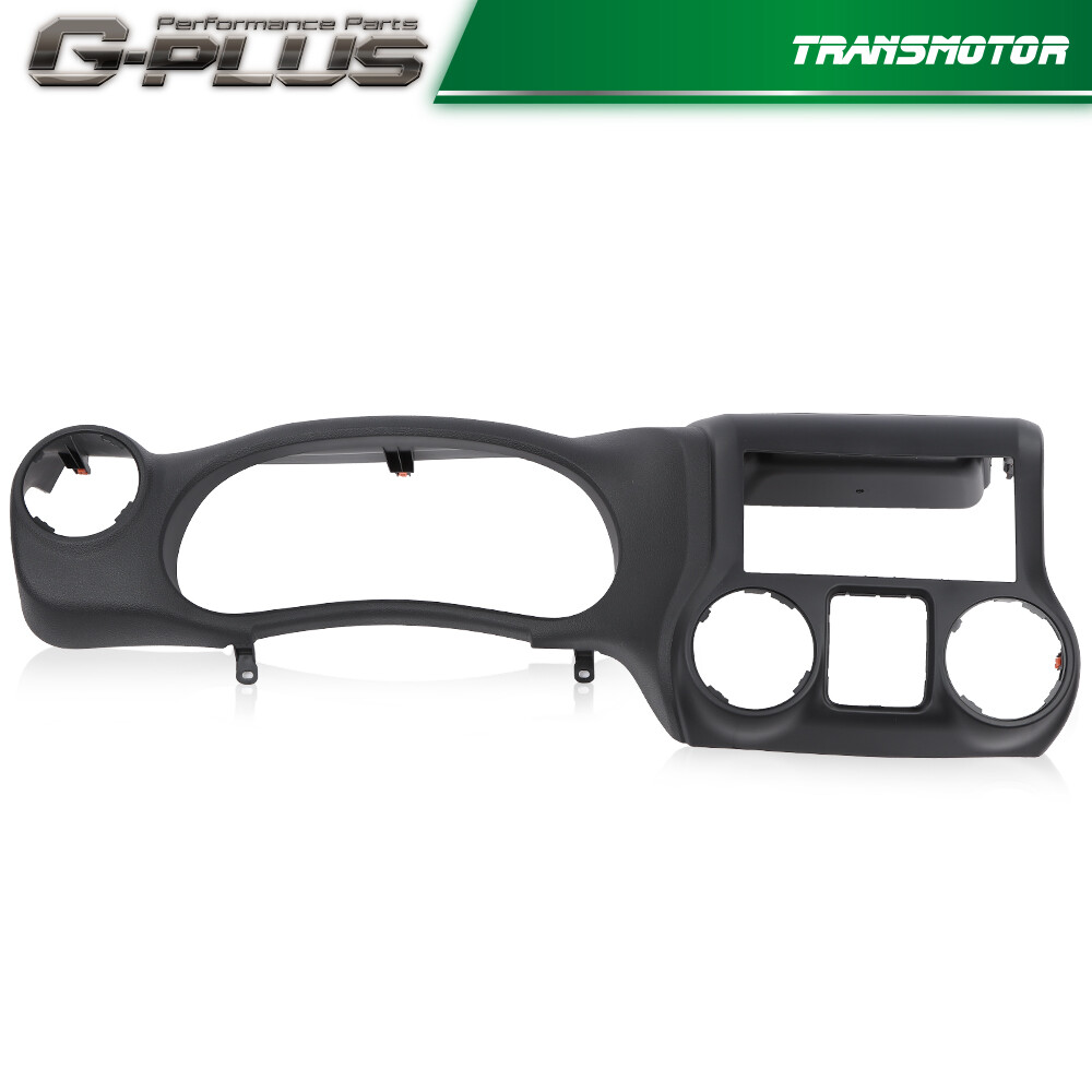 Fit For 2011-2014 Jeep Wrangler Dash Instrument Cluster Trim Panel Bezel