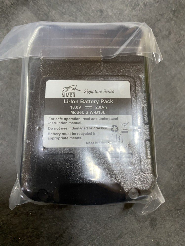 SIW-B18LI Aimco Battery Pack 18V