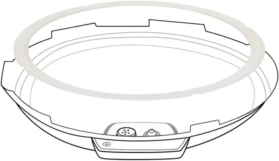 Original Sealing Ring for FARBERWARE 6 Quart Power Cooker - Replacement Silicone