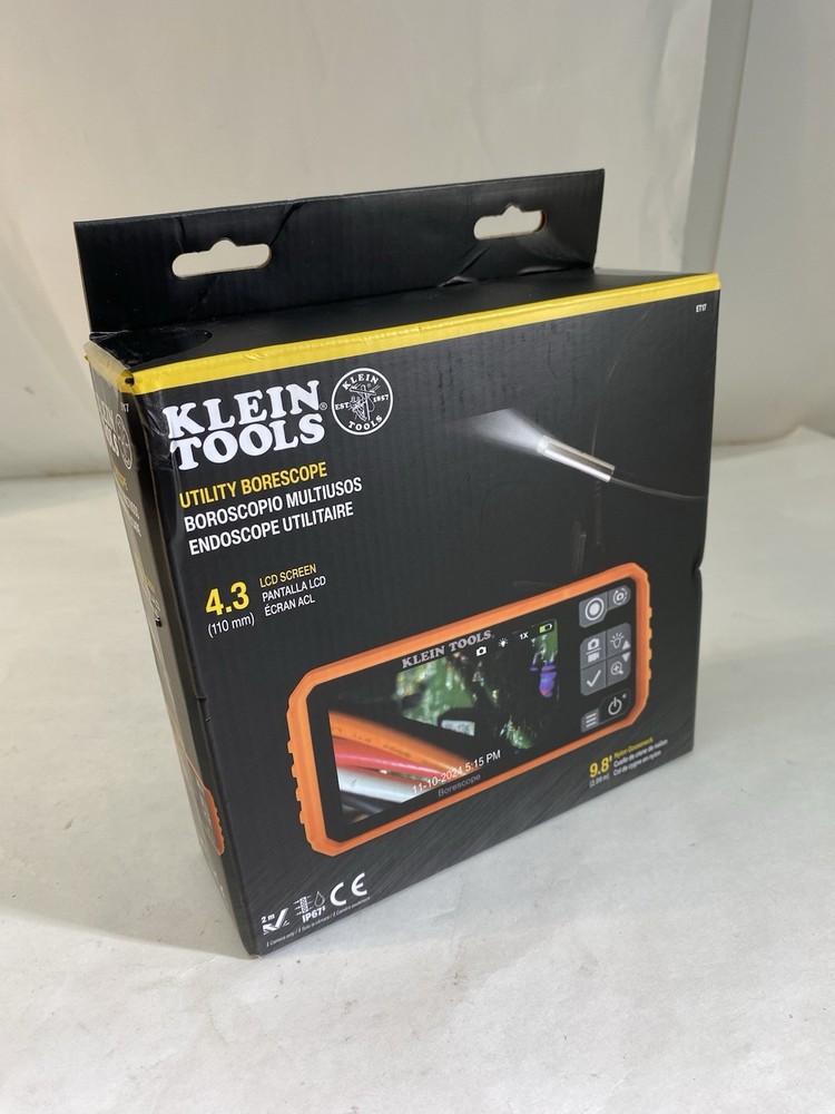 Klein ET17 Utility Borescope Inspection Camera