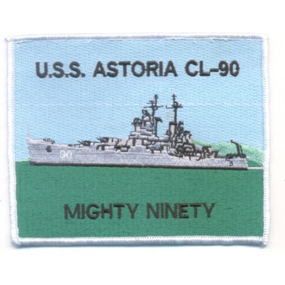 USS Astoria CL-90 Light Cruiser Ship Patch
