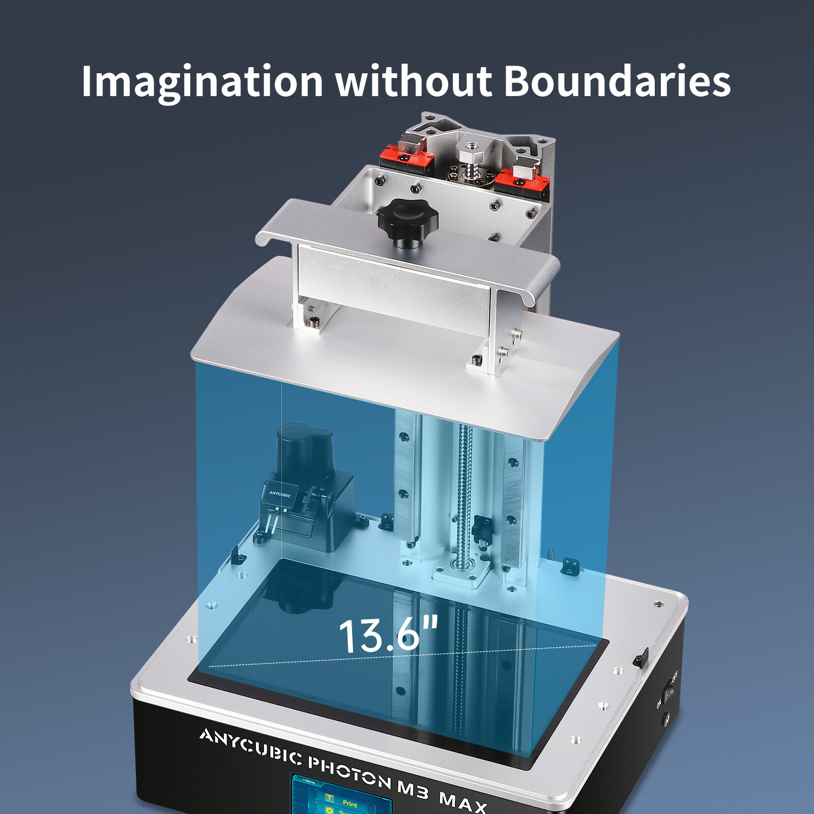 【Refurbished】ANYCUBIC Photon M3 Max 7k Large Resin LCD 3D Printer 298x164x300mm