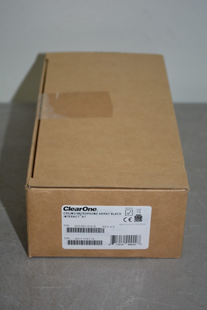^ Clearone 910-001-014-B Black Ceiling Microphone Array Kit #X4002