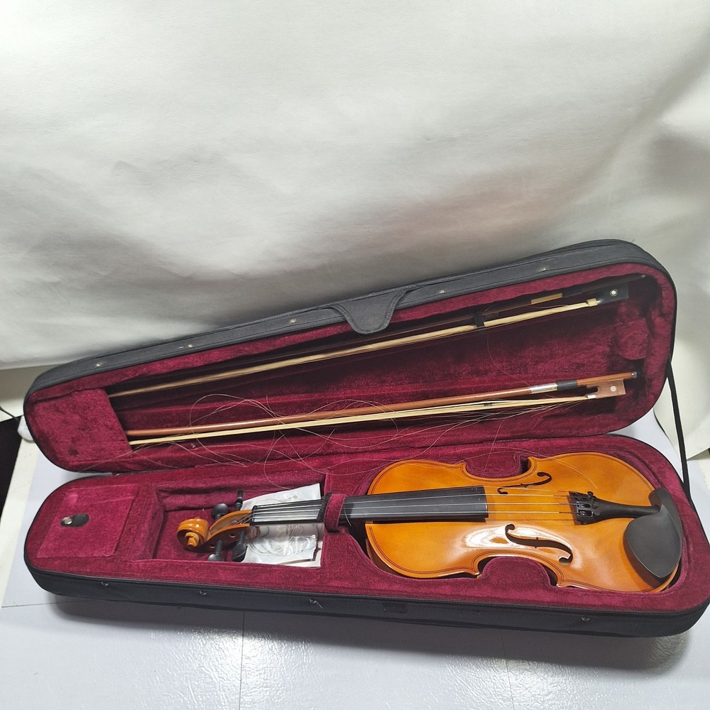 Mendini By Cecilio Violin, Student Beginner Kit  w/ Case