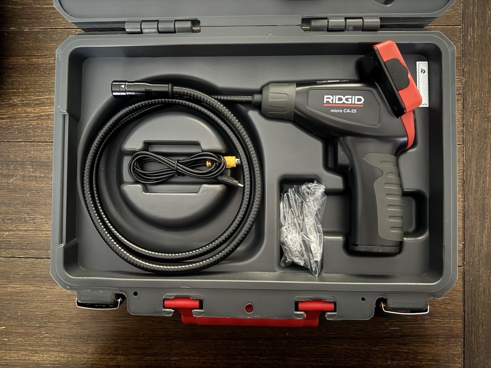 RIDGID CA-25 Micro Inspection Diagnostic Handheld Camera w/ 4 Ft. Camera