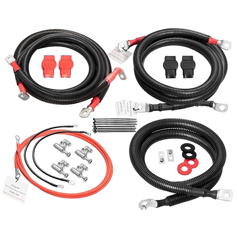 For 1999-2003 Ford Superduty F250/F350/Excursion 7.3L Diesel Battery Cables Kit
