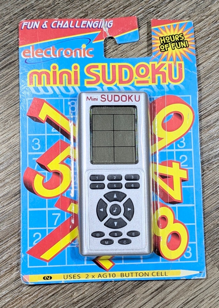 Mini Electronic Soduku game, in package