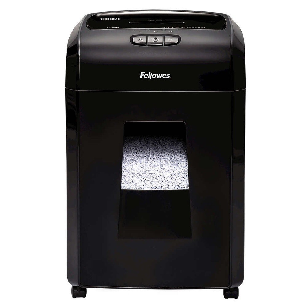Shedder 18-Sheet Fellowes Microshred Microcut Pull Out Bin