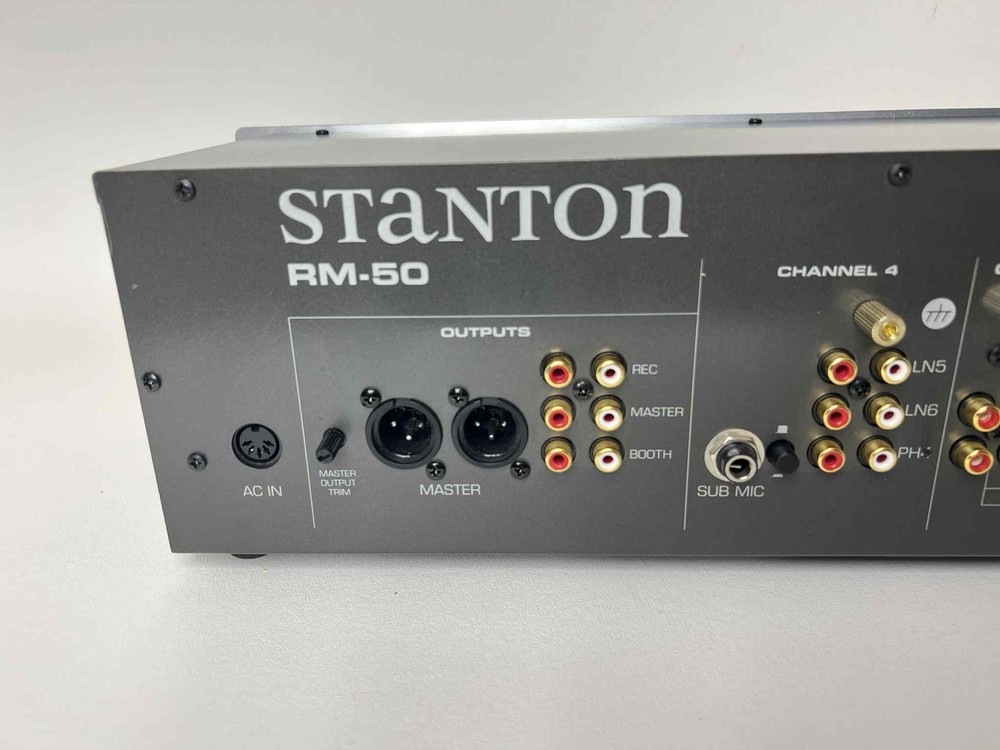 Stanton RM-50 Professional Stereo Mixer (READ DESCRIPTION)