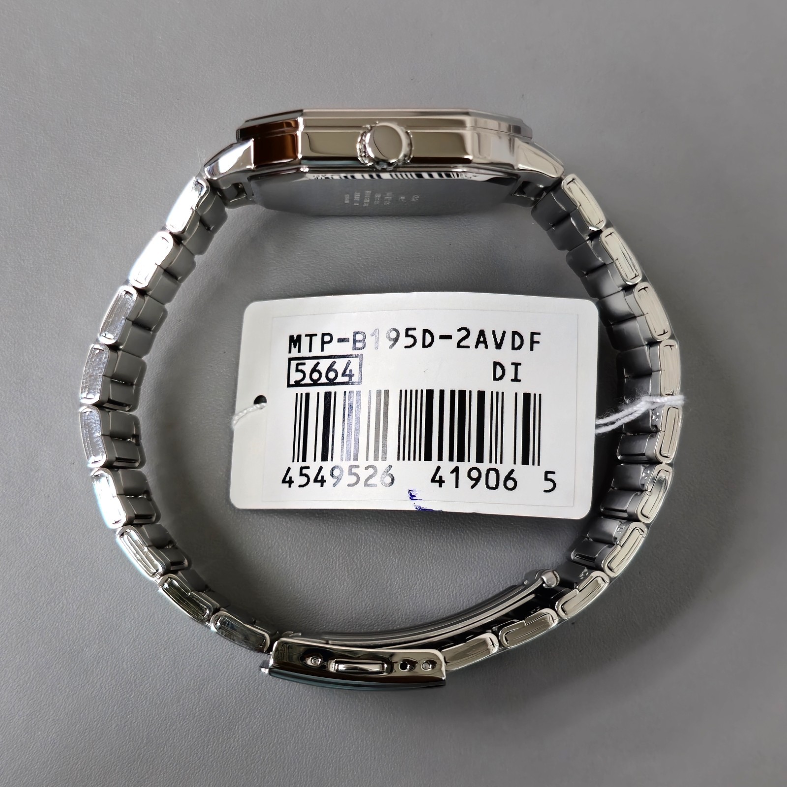 CASIO MTP‑B195 Series MTP-B195D-2A Blue Dial Analog 38 mm New Men’s Watch