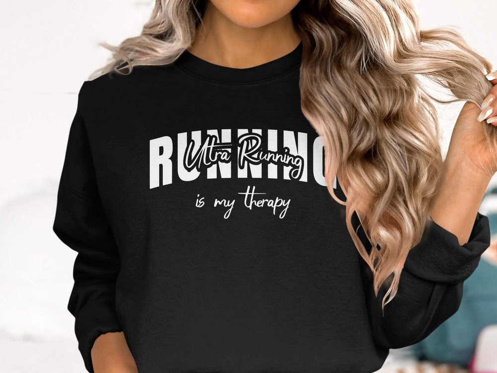 "Ultra Running is My Therapy" Sweatshirt