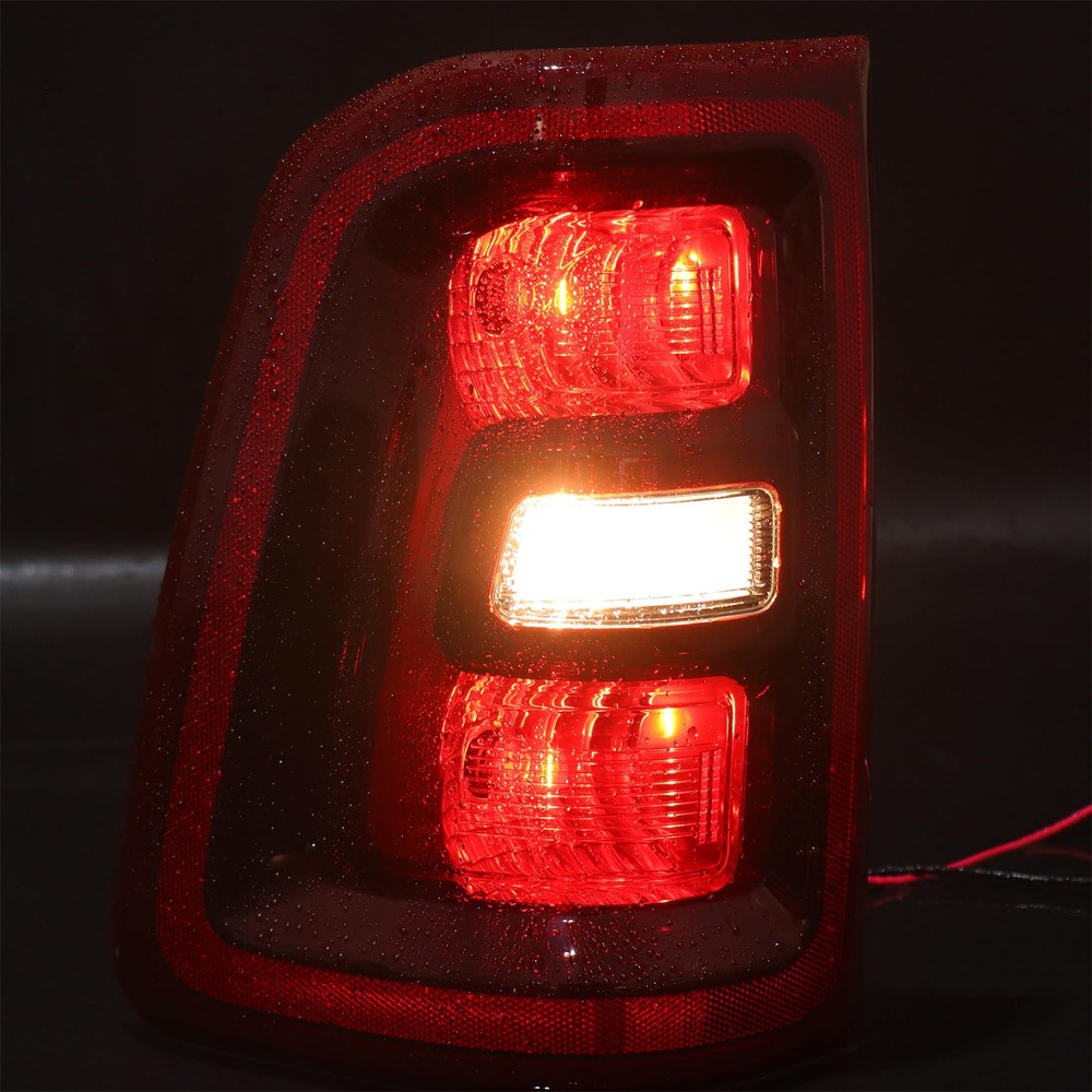 Driver Side Taillight 2025 Black Replacement for 68531047AA