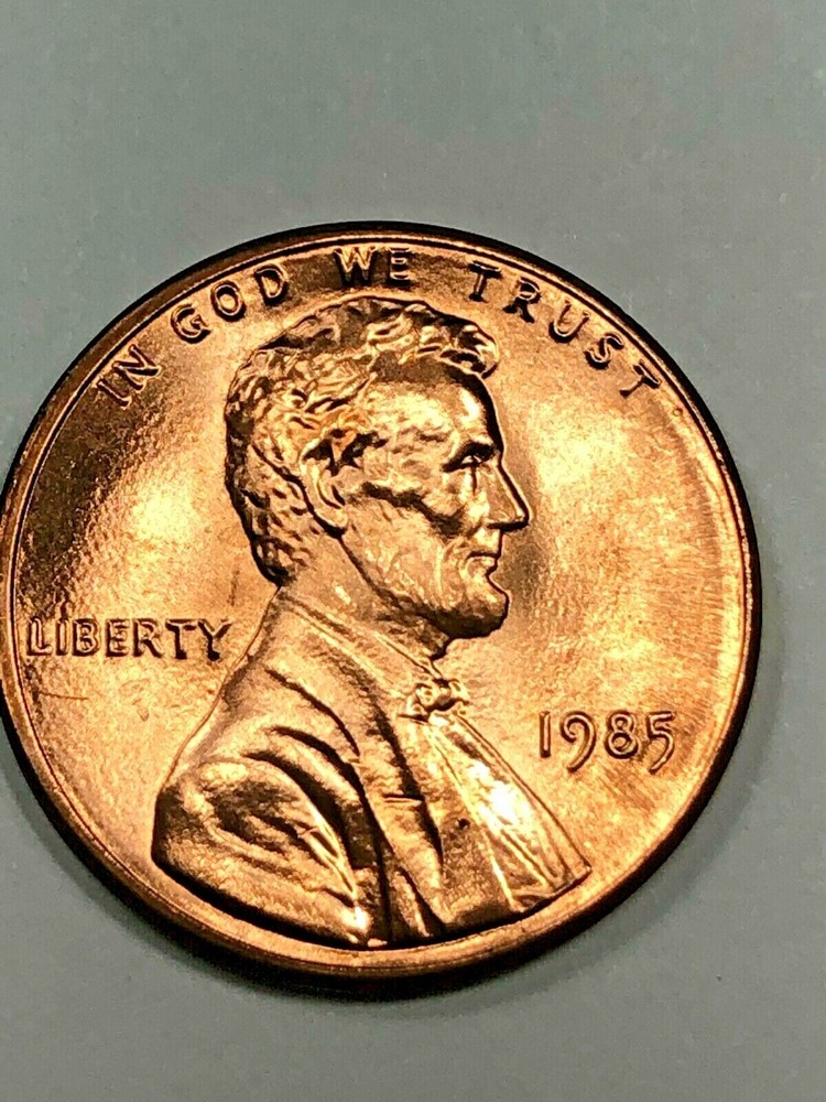 1985 P&D Uncirculated Lincoln Memorial Cent Set