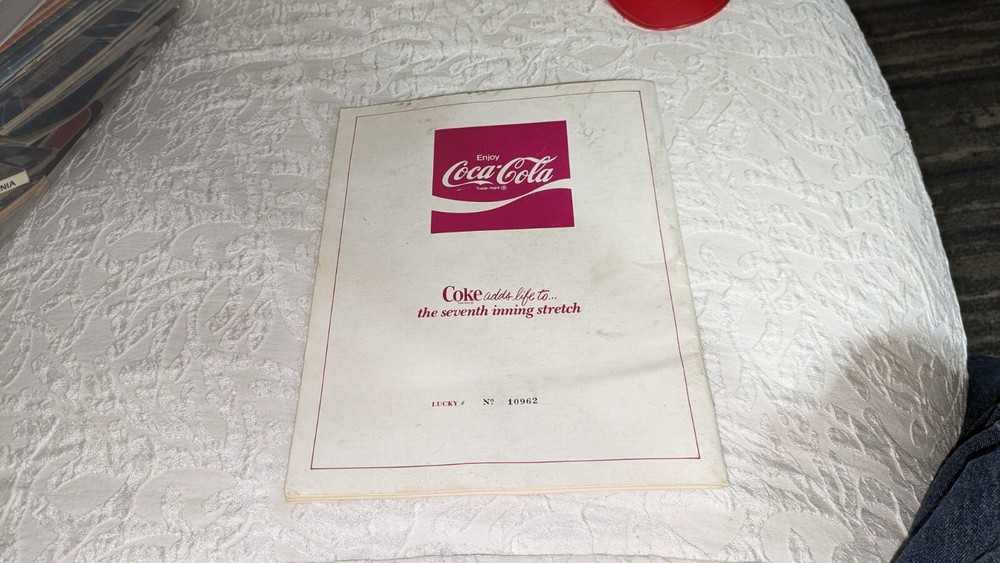 1984 Reading Phillies Minor League Baseball Program Scorebook