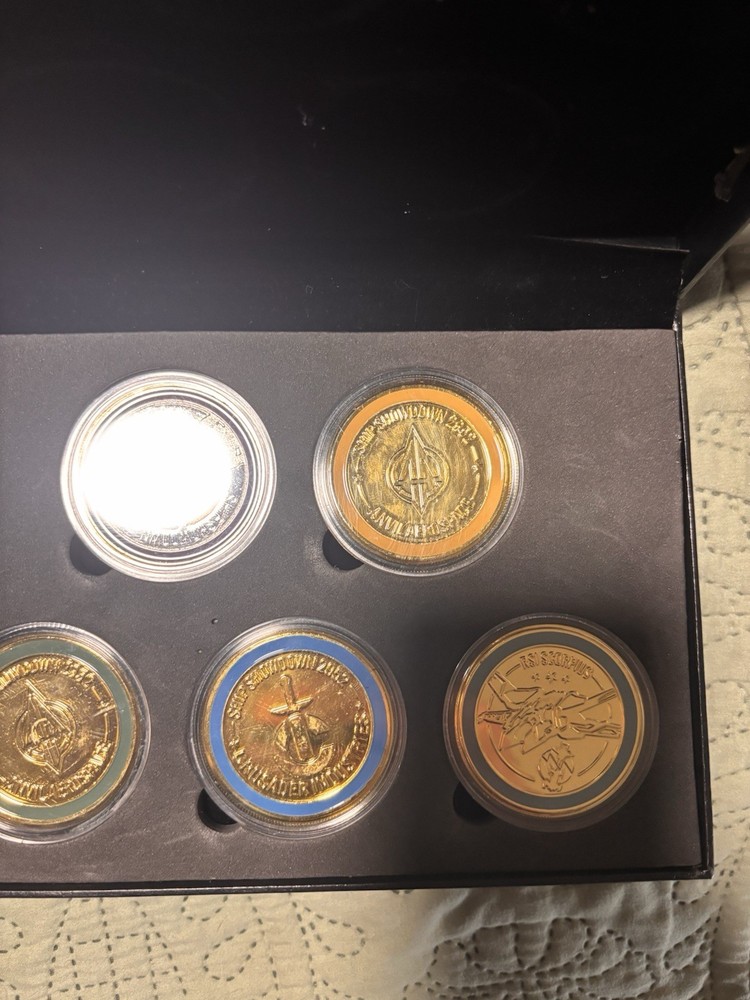 Cloud Imperium Star Citizen Ship Showdown Gold Coin Set