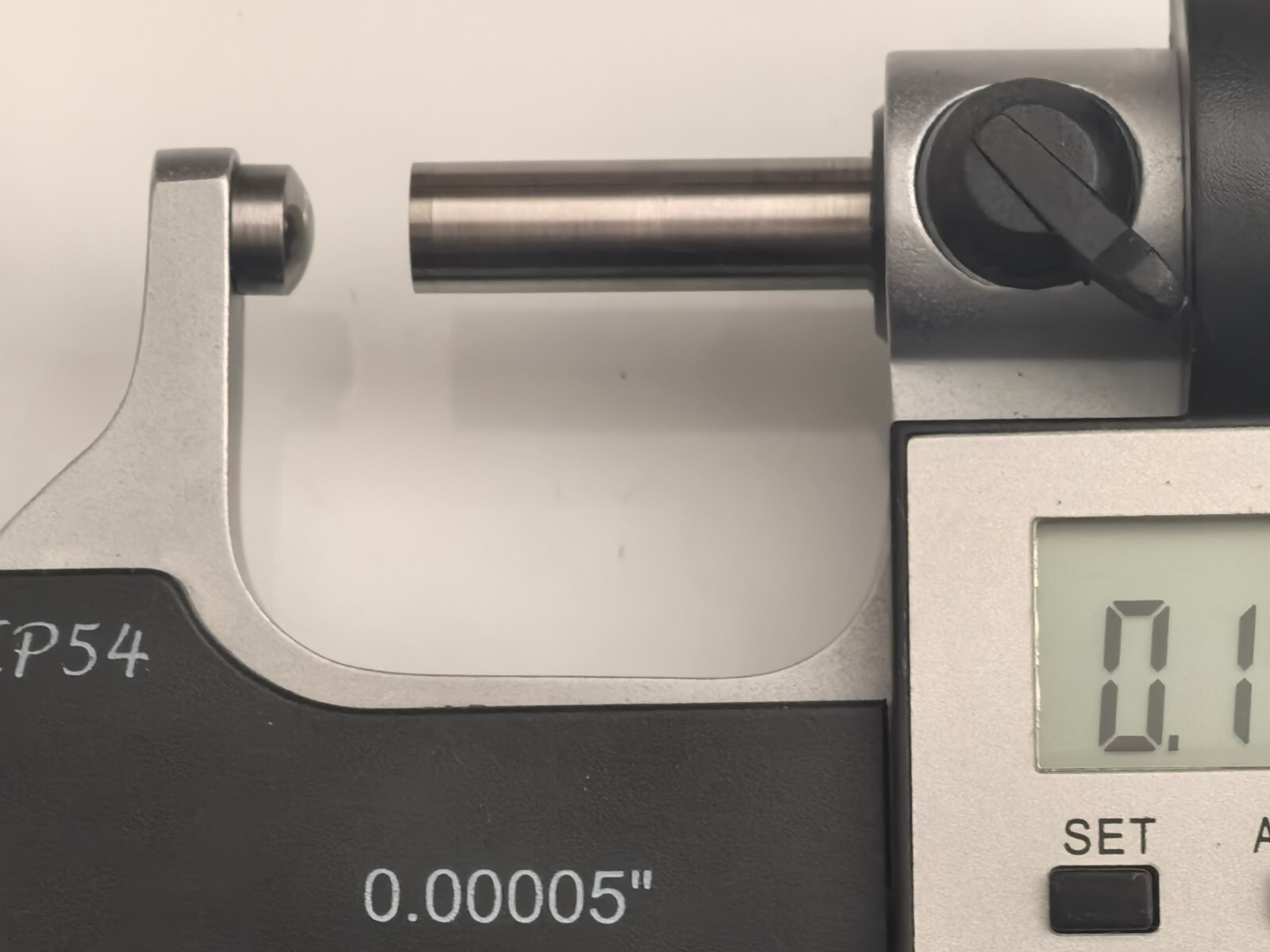 mhc, ELECTRONIC MICROMETER, 0-1" x 0.00005" / 0-25mm, IP54, BALL ANVIL #600-7721